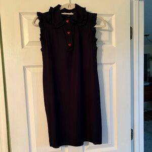 Love Moschino Navy sleeveless dress.